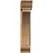Ekena Millwork Thorton Traditional Smooth Bracket w/ Offset Brace, Western Red Cedar, 7 1/2"W x 32"D x 38"H BKT0806X32X38THR01SWR - alternate 2